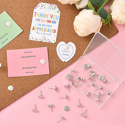 30Pcs Zinc Alloy Drawing Pins FIND-WH20033-036S-1