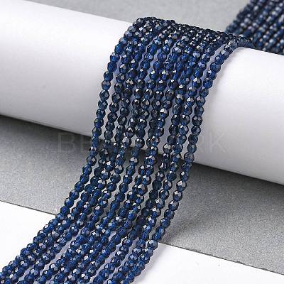 Transparent Glass Beads Strands GLAA-H021-04-28-1