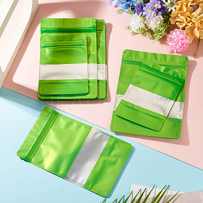 18Pcs 3 Styles PE Resealable Bags with Window OPP-TAD0001-01C-1