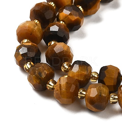 Natural Tiger Eye Beads Strands G-P508-A01-01-1
