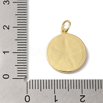 Rack Plating Brass Enamel Pendants KK-B092-19G-1