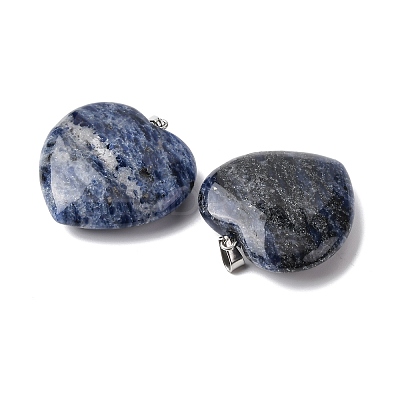 Natural Sodalite Pendants G-Z113-01P-1