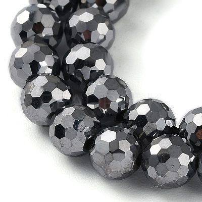 Terahertz Stone Beads Strands G-G048-A01-03-1
