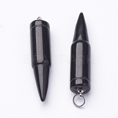 Glass Pointed Pendants G-D850-11-1