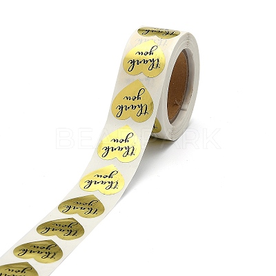 1 Inch Thank You Stickers X-DIY-G021-13C-1