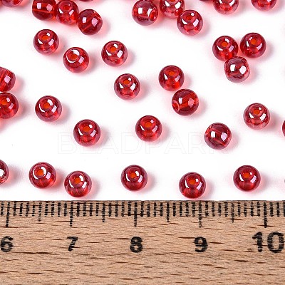 Transparent Glass Seed Beads SEED-N007-33A-04-1