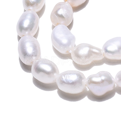 Natural Cultured Freshwater Pearl Beads Strands X-PEAR-N014-04E-01-1