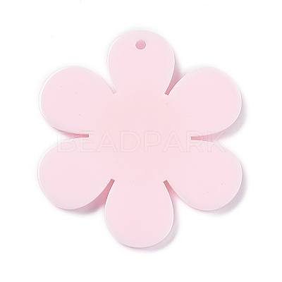 Opaque Acrylic Big Pendants OACR-P012-B03-1
