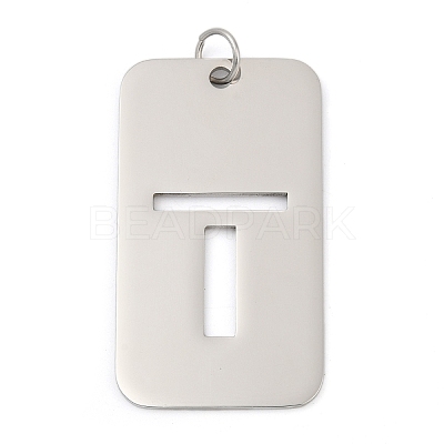 304 Stainless Steel Pendants STAS-M115-01P-T-1