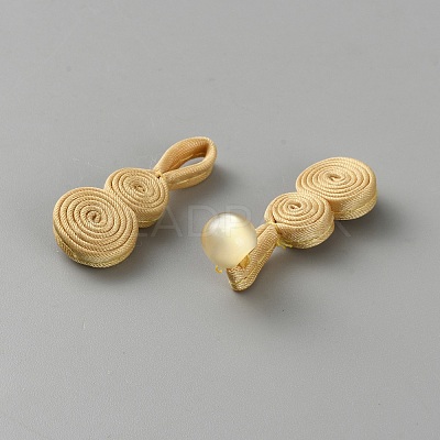 Handmade Chinese Frog Knot Buttons Sets AJEW-WH20070-018A-1