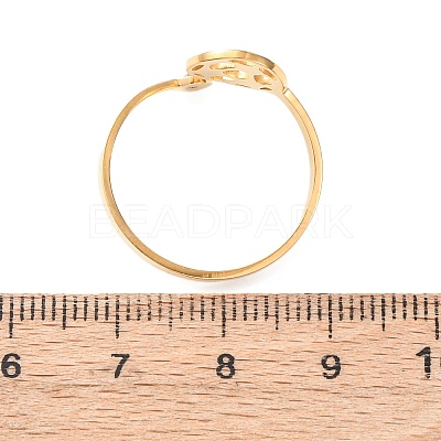 304 Stainless Steel Cuff Open Rings RJEW-D337-01C-G-1