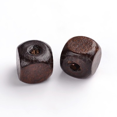Dyed Natural Wood Beads WOOD-S617-1-LF-1