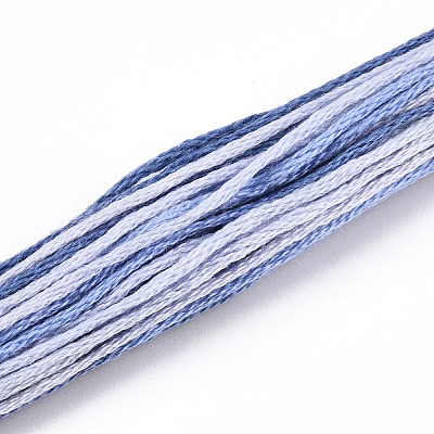10 Skeins 6-Ply Polyester Embroidery Floss OCOR-K006-A71-1