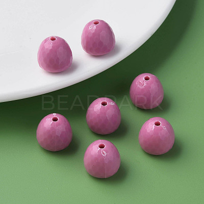 Opaque Acrylic Beads MACR-S373-10A-A12-1