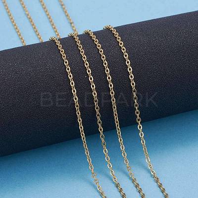 3.28 Feet Ion Plating(IP) 304 Stainless Steel Cable Chains X-CHS-H007-55G-1