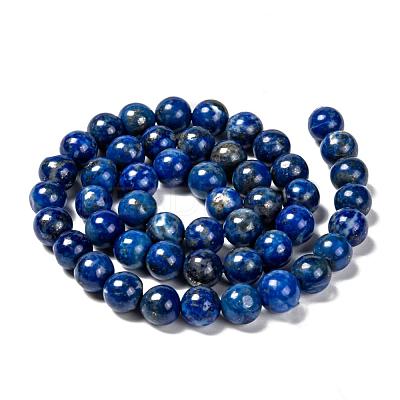 Natural Lapis Lazuli Bead Strands G-G953-01-8mm-1