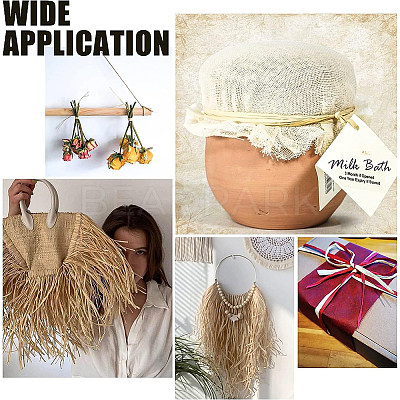 Raffia Paper Cords for DIY Jewelry Making OCOR-BC0001-02C-1