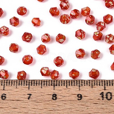 Picasso Baking Paint Glass Seed Beads SEED-N007-37E-1