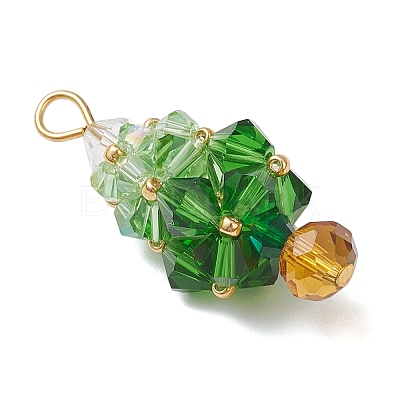 Glass Pendants PALLOY-MZ01029-1