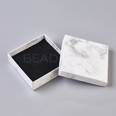 Paper Cardboard Jewelry Boxes LS-CBOX-E012-02A-1