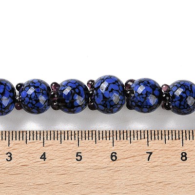 Handmade Lampwork Beads Strands LAMP-Q036-06A-1