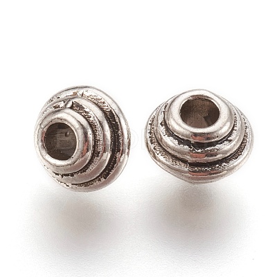 Tibetan Style Alloy Spacer Beads LF5166Y-NF-1