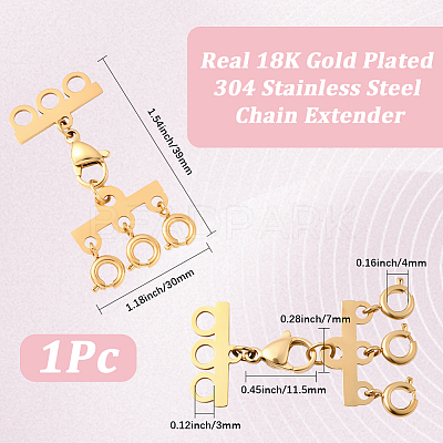 304 Stainless Steel Chain Extender STAS-BBC0008-19C-1