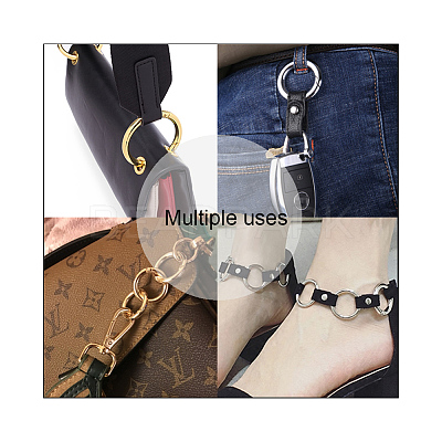 Zinc Alloy Key Clasp Findings PALLOY-PH0012-68-1