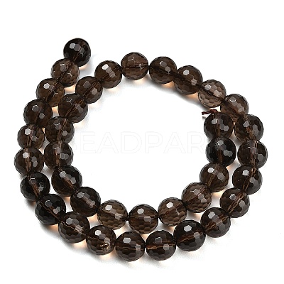 Natural Smoky Quartz Beads Strands G-C280-B09-10mm-1