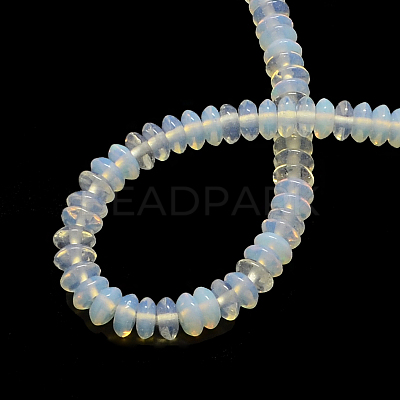 Rondelle Opalite Bead Strands G-Q447-22-1