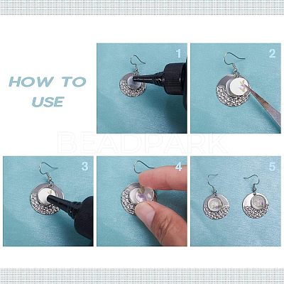 DIY Geometric Dangle Earring Making Kits FIND-CA0004-70-1