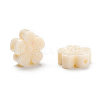 Carved Synthetic Coral Beads CORA-K007-05-1