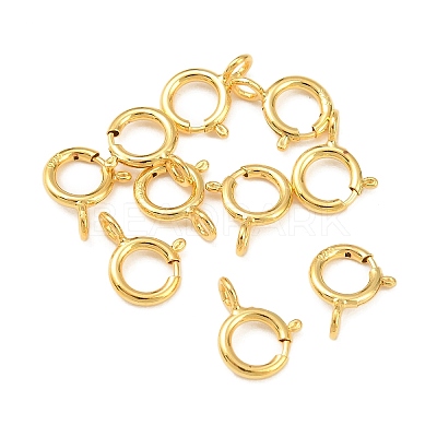 925 Sterling Silver Spring Ring Clasps STER-K167-076A-G-1