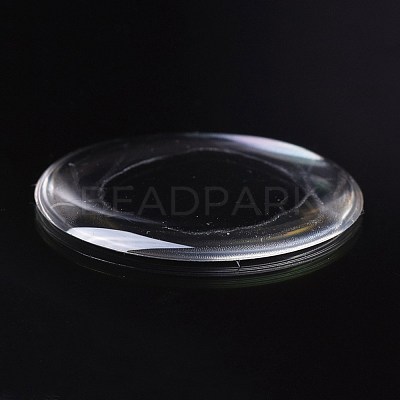 Plastic Clear Cabochons Epoxy Sticker AJEW-J031-01-1