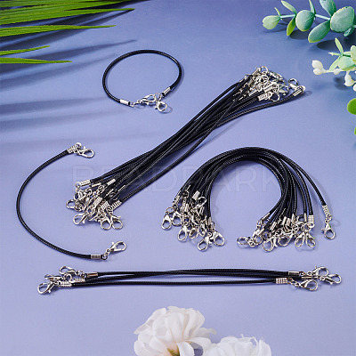 30Pcs Korean Waxed Polyester Cord Bracelet Making YC-TADJ0001-02F-1