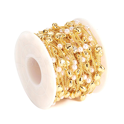 Brass Handmade Beaded Chain CHC-CJ0001-45-1