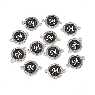 Alloy Enamel Links Connectors ENAM-TAC0003-01S-02M-1