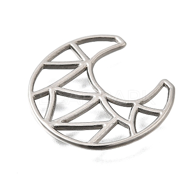 304 Stainless Steel Filigree Joiners STAS-Q362-03C-P-1