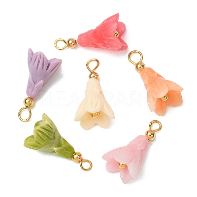 Dyed Synthetic Coral Pendants GG-CBAC295-03G-1