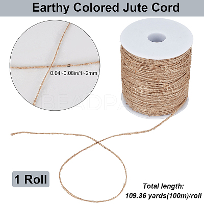 1 Roll Jute Cord OCOR-BBC0001-01A-1
