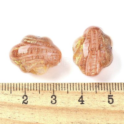 Two Tone Transparent Acrylic Beads OACR-D304-01F-1