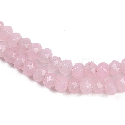 Natural White Jade Beads Strands G-Z069-01K-1