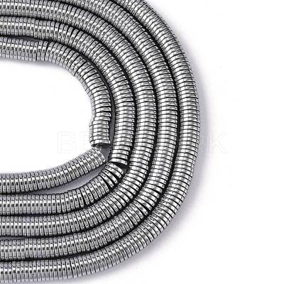 Electroplate Non-magnetic Synthetic Hematite Beads Strands X-G-J216E-08-1