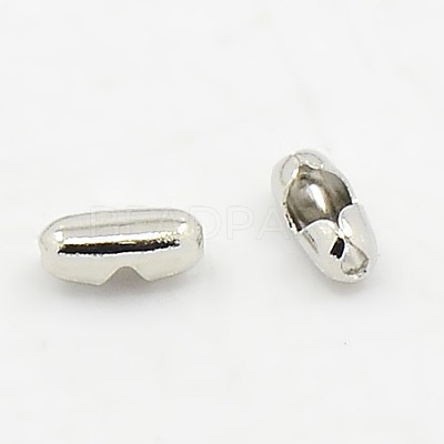 Brass Ball Chain Connectors X-EC309-1NF-1