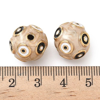304 Stainless Steel Enamel Beads STAS-L026-03G-03-1