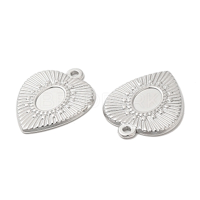 Non-Tarnish 304 Stainless Steel Pendant Cabochon Settings STAS-L020-019P-1
