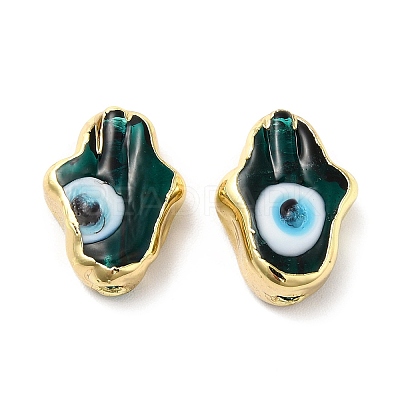 Handmade Evil Eye Lampwork Beads LAMP-F026-03F-1