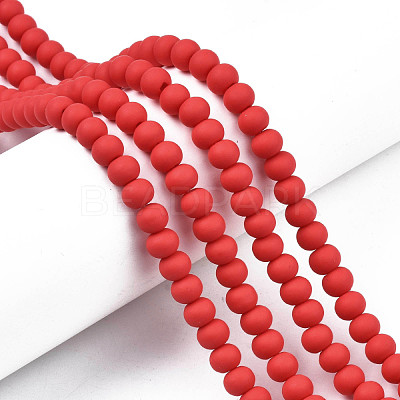 Handmade Polymer Clay Beads Strands CLAY-N008-053-08-1