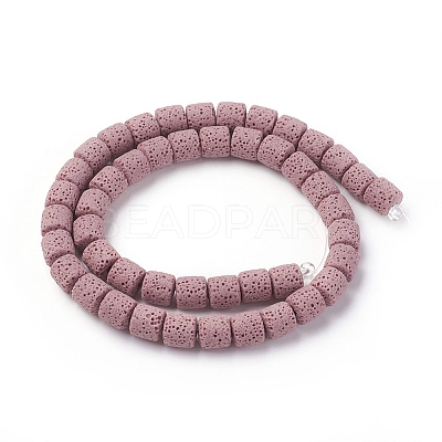 Natural Lava Rock Beads Strands G-F671-04A-08-1