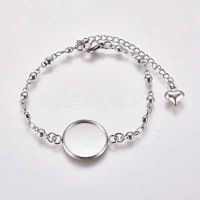Tarnish Resistant 304 Stainless Steel Bracelet Making LS-STAS-L248-001P-1